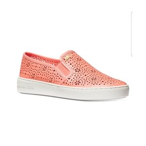 NIB MK Kane Perforated Slip-on